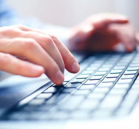 typing-on-keyboard