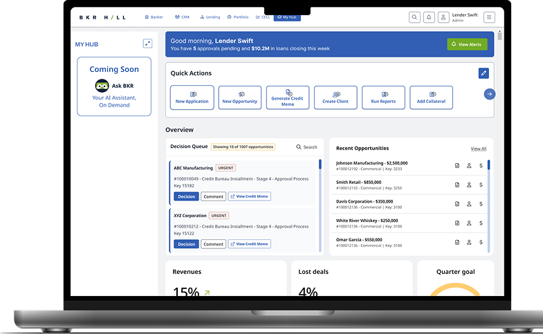 your-lending-command-center-myhub